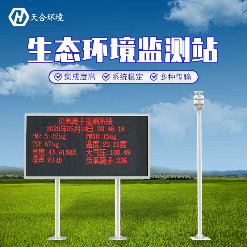 大氣負氧離子監測系統介紹 大氣負氧離子監測系統介紹